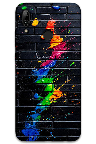 MRCİLETİSİM غطاء خلفي لهاتف هواوي بي سمارت 2019 بنمط HD مطبوع - فرشاة ناعمة