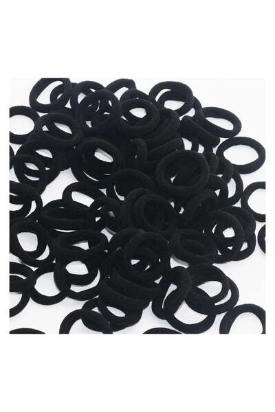 Sky Shine 100 Pieces Small Seamless Hair ties, Elastic Hair band, Ponytail Holders