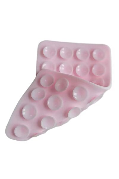 ila bags Fixator cu ventuză cu două fețe, rezistent la alunecare, suport pent...