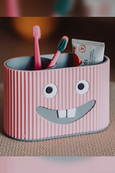 Genç 3D Χαριτωμένη βάση οδοντόβουρτσας Monster – Διασκεδαστικό αξεσουάρ μπάνι...