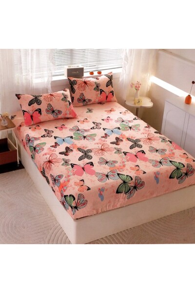 CumparaMisim Cocolino fluffy elastic cover, 180x200cm and 2 pillowcases 50x70cm