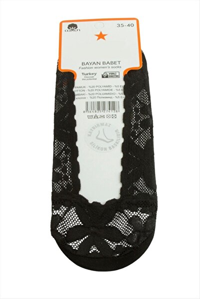 feryal Floral Lace Ballerina Socks