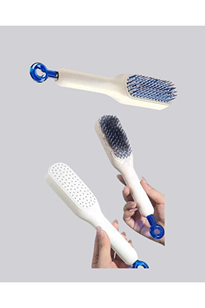 toyigoo Self-Cleaning Hair Comb – Abs Material with Anti-Static Silicone Tips 22X - Tygo1926-269