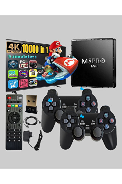 toyigoo M8Pro Mini 2 10K Android Tv Box – Gaming Console and Smart Media Hub - Tygo6611-2915