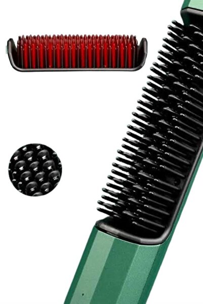 lowell home Blow-Dry Hair Straightener Blow Comb High Heat Adjustable Ionic Feature - Loho6234-1935