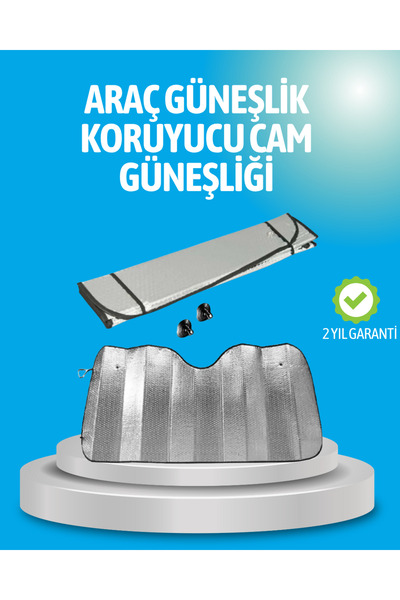 toyigoo Parasolar auto pliabil cu reflectoare avansate – Tehnologie de izolar...