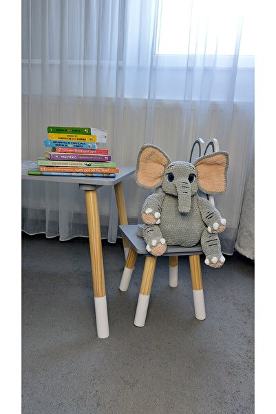 OEM Handmade Elephant Backpack – Soft Plush Bag for Kids | Cute Crochet Backpack