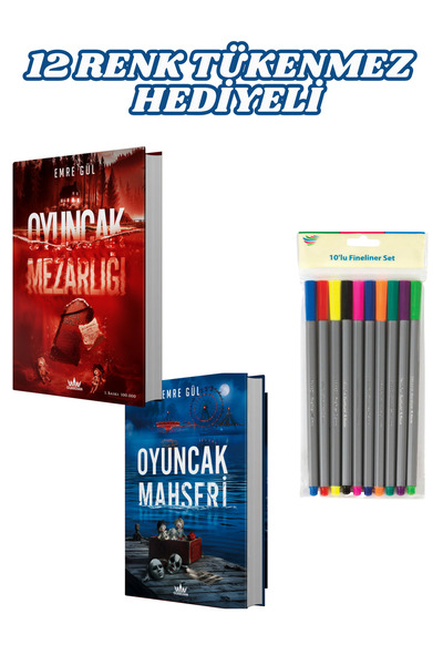 Guardian Kitap Oyuncak Mezarı- Oyuncak Mahşeri - Ciltli - 12 renk tükenmez he...