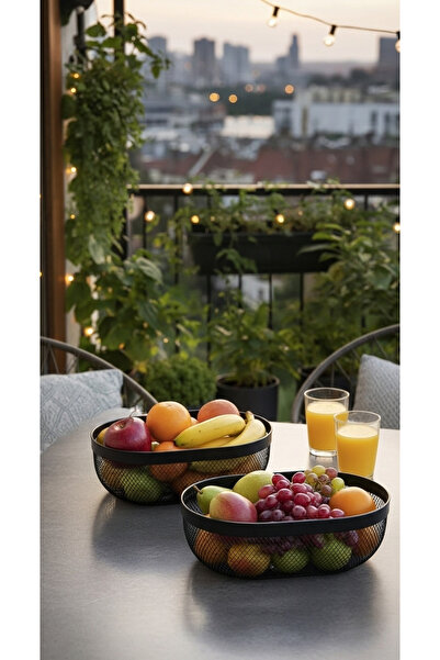 Generic Multi-purpose serving basket set 10x31cm 3 pieces