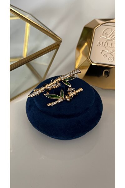 SU PERİSİ TAKI BİJUTERİ GOLD İKİLİ KOALA BROŞ