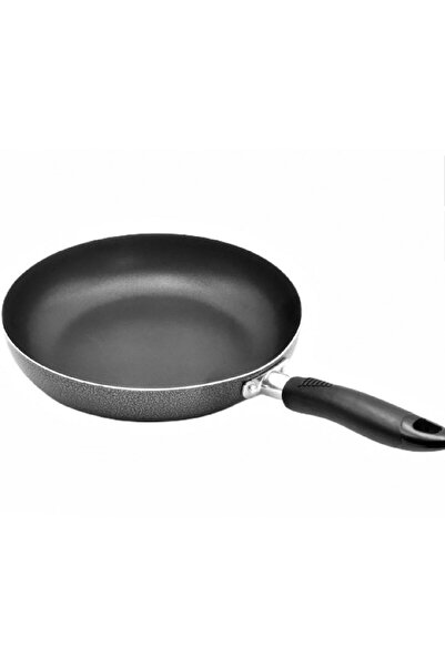 OEM Universal frying pan, 24x5 cm, Teflon-coated aluminum with titanium non-stick, silicone handle, blac