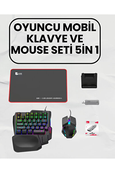 Marsilyan Bluetooth 5.3 Mobil Oyun Aksesuar Seti – PUBG Uyumlu - FKU6971-4238