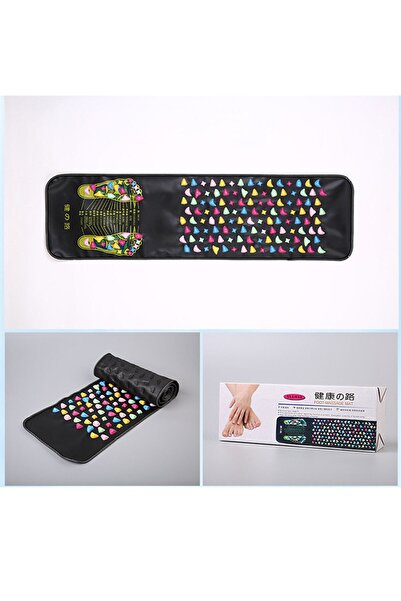 Byanes Ayak Refleksoloji Masaj Halısı (120*35 Cm), Acupressure Ayak Uyarıcı Mat