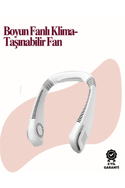 Genel Markalar Hepsibayi Kanatsız Boyun Tipi Fan | Giyilebilir Serinletici Dü...