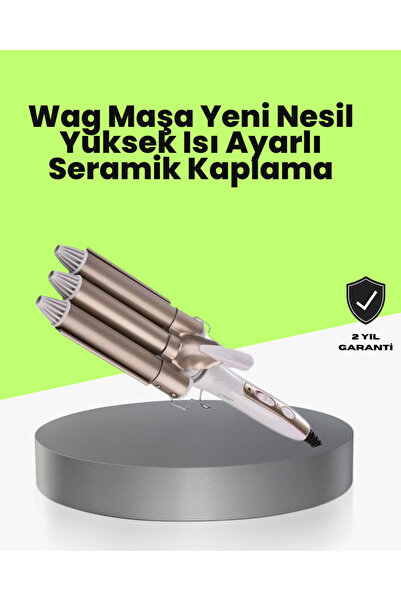 TEKNO جهاز تجعيد الشعر سريع التسخين مناسب لكل أنواع الشعر - نتائج بجودة صالون...