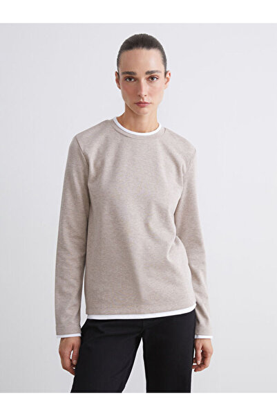 LC Waikiki Γυναικείο φούτερ με λαιμόκοψη