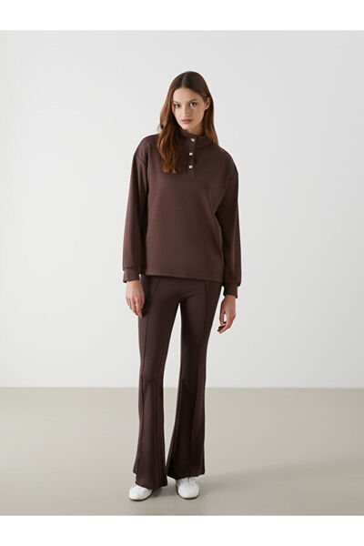 LC Waikiki Women's Stand Collar Sweatshirt