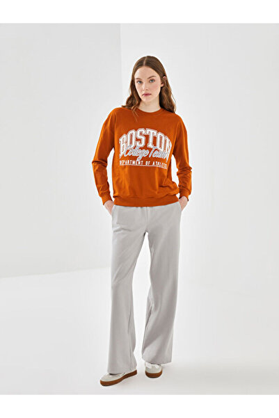 LC Waikiki Crew Neck Printed Women's Sweatshirt