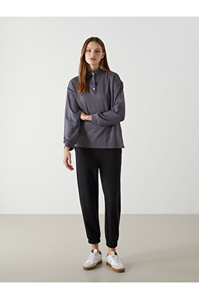 LC Waikiki Women's Stand Collar Sweatshirt