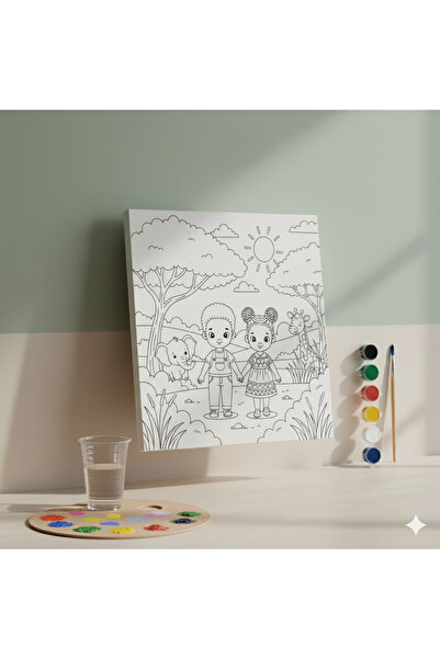 Hobiuniverse Çocuklar İçin Bambotek ve Himba Safari Gezintisi Eğitici Ve Eğle...