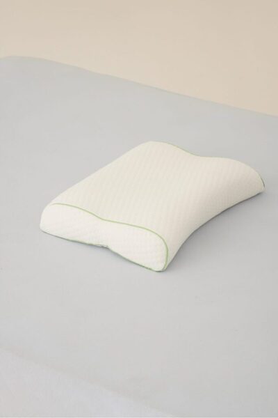 Nordic Schiller Pernă cervicală ortopedică gri din spumă vâscoelastică