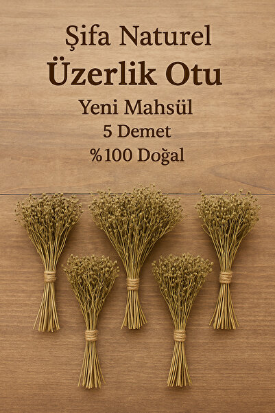 Velit Şemin Şifa Naturel 🌿 Şifa Naturel Üzerlik Otu – Yeni Mahsül 5 Demet %1...