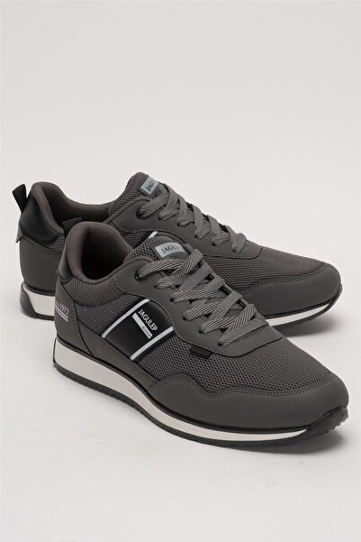 Liger Men's Casual Sneaker Sports Shoes Smoke-Black