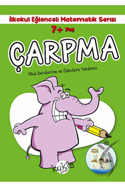 Kukla Yayınları 7+ Yaş İlkokul Eğlenceli Matematik Serisi - Çarpma