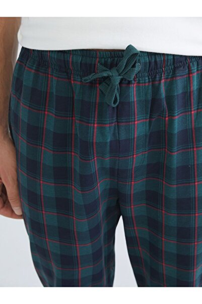 LC Waikiki Standard Pattern Plaid Men's Pajama Bottom