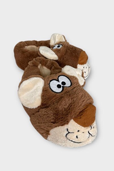 Liger Унісекс фігурні нековзні та безшумні домашні капці VIZON - КРЕМ