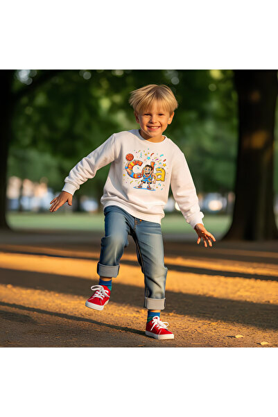 CDA Jucător de baschet băiat alb Swea tricou