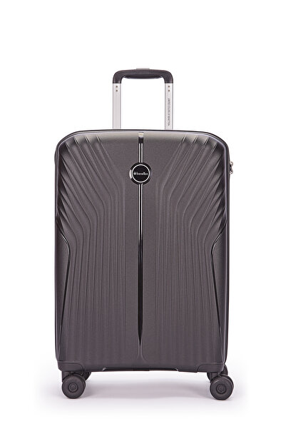 United Colors of Benetton Unisex Siyah Trolley 60 Cm Valiz 14bnt8010-02-s