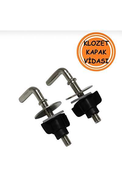 ASIR ARMATÜR Metal Krom Klozet Kapak Montaj Vidası Aparatı - Kolay ve Sağlam ...