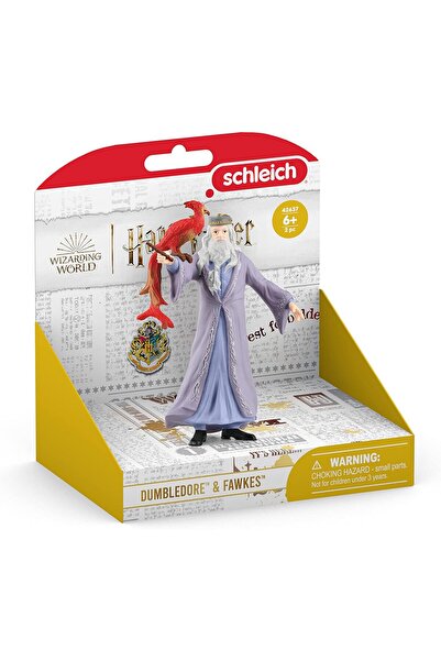 SCHLEICH Harry Potter - Albus Dumbledore & Fawkes Figurine Set (2 PC) - 42637