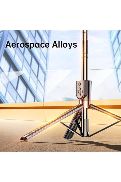 Smart Selfie Stick Tripod 360° Rotation with Bluetooth Remote, Extendable Phone Holder for iPhone Android