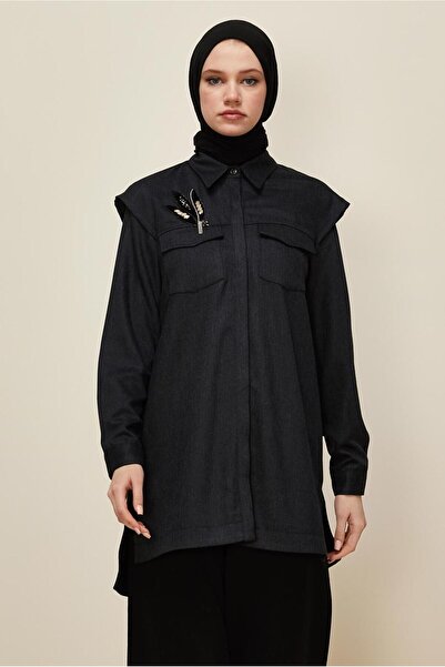 Alvina Shirt Collar Tunic 46090