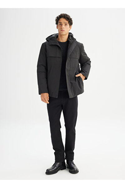 Lee Black Men's Coat L2520258001 Black Coat
