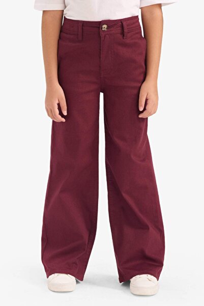 DeFacto Girl's Flare Fit Gabardine Pants G4227A825Wn