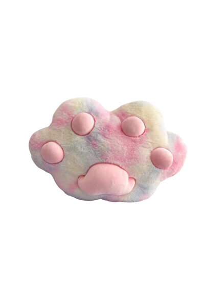 Krista Pernă de pluș Labuta, 50 cm, multicoloră cu roz