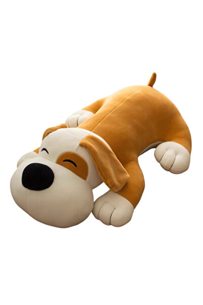 Krista Jucărie de pluș și pernă cu pătură incluse, cățeluș crem