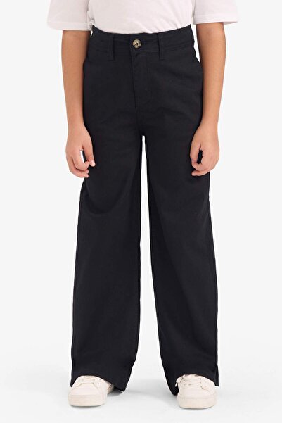 DeFacto Girl's Flare Fit Gabardine Pants G4227A825Wn