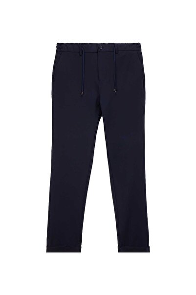 Jeep Lastikli Bel Lastikli Paça Jogger Lacivert Erkek Pantolon J5WM-PNT7866