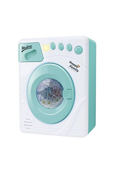 Krista Mașină de spălat cu sunete și lumini Familie fericită, vernil