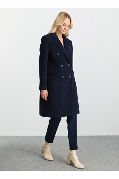 Selen Lacivert Kadın Kaban 25KSL9504