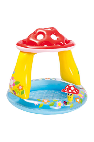Krista Inflatable Mushroom Swimming Pool With Canopy