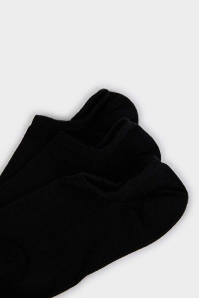 DeFacto Women's 3-Pack Cotton Sneaker Socks G1275Axns