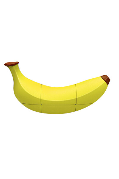 Krista Cub mecanic 2x2x3 - Banană