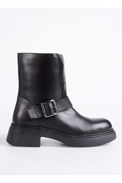 Fabrika Siyah Kadın Bot D-MUDDY-LANFORD