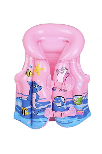 Krista Inflatable vest with print, pink M