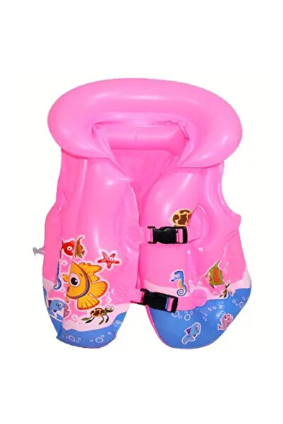 Krista Inflatable vest with print, pink M